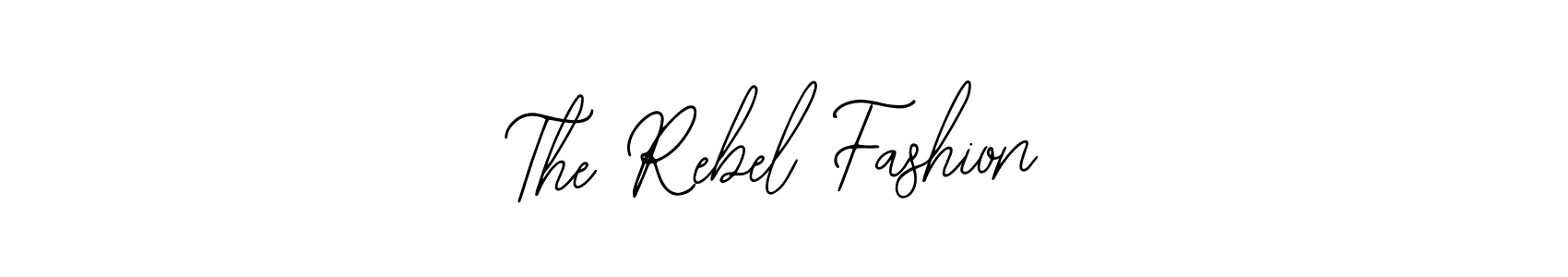 Use a signature maker to create a handwritten signature online. With this signature software, you can design (Bearetta-2O07w) your own signature for name The Rebel Fashion. The Rebel Fashion signature style 12 images and pictures png