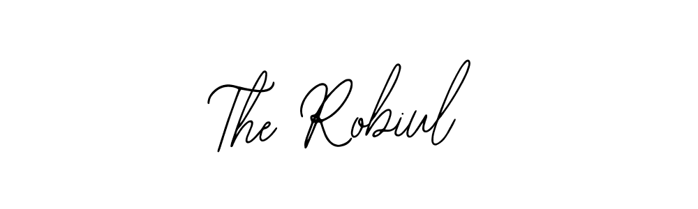 Create a beautiful signature design for name The Robiul. With this signature (Bearetta-2O07w) fonts, you can make a handwritten signature for free. The Robiul signature style 12 images and pictures png