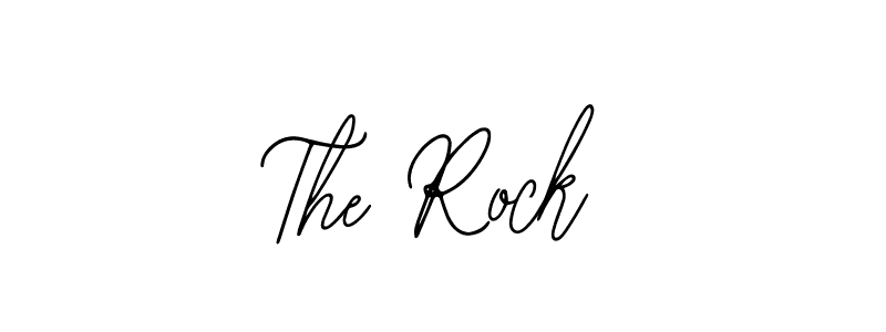 The Rock stylish signature style. Best Handwritten Sign (Bearetta-2O07w) for my name. Handwritten Signature Collection Ideas for my name The Rock. The Rock signature style 12 images and pictures png