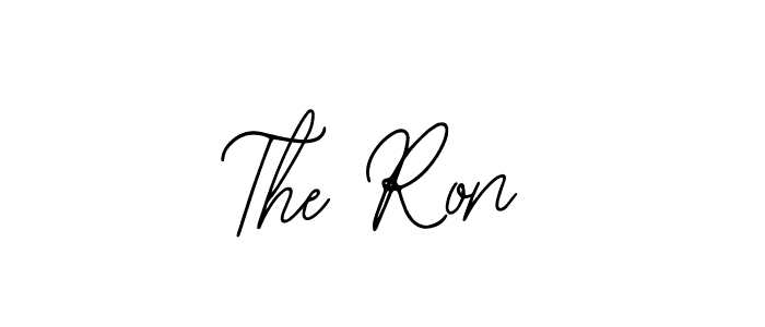 The Ron stylish signature style. Best Handwritten Sign (Bearetta-2O07w) for my name. Handwritten Signature Collection Ideas for my name The Ron. The Ron signature style 12 images and pictures png