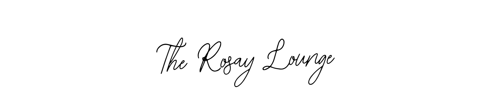 if you are searching for the best signature style for your name The Rosay Lounge. so please give up your signature search. here we have designed multiple signature styles  using Bearetta-2O07w. The Rosay Lounge signature style 12 images and pictures png