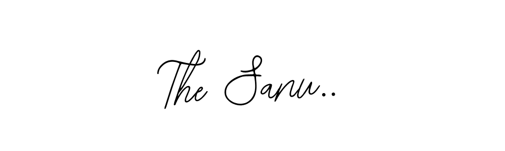 How to Draw The Sanu.. signature style? Bearetta-2O07w is a latest design signature styles for name The Sanu... The Sanu.. signature style 12 images and pictures png