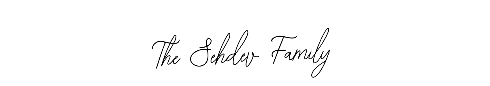 This is the best signature style for the The Sehdev Family name. Also you like these signature font (Bearetta-2O07w). Mix name signature. The Sehdev Family signature style 12 images and pictures png