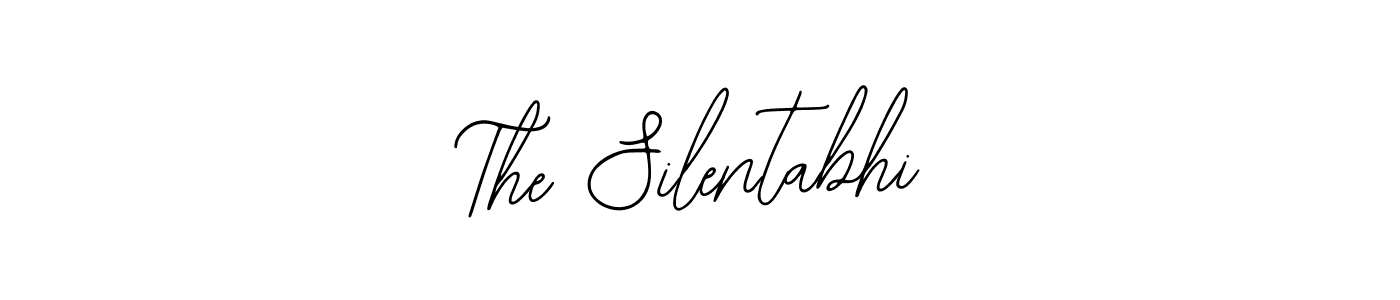 if you are searching for the best signature style for your name The Silentabhi. so please give up your signature search. here we have designed multiple signature styles  using Bearetta-2O07w. The Silentabhi signature style 12 images and pictures png