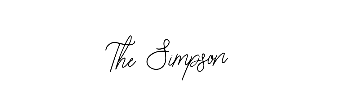 Once you've used our free online signature maker to create your best signature Bearetta-2O07w style, it's time to enjoy all of the benefits that The Simpson name signing documents. The Simpson signature style 12 images and pictures png