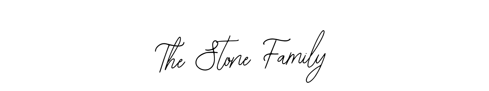 The Stone Family stylish signature style. Best Handwritten Sign (Bearetta-2O07w) for my name. Handwritten Signature Collection Ideas for my name The Stone Family. The Stone Family signature style 12 images and pictures png
