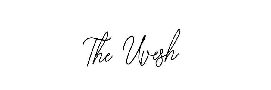 Make a beautiful signature design for name The Uvesh. Use this online signature maker to create a handwritten signature for free. The Uvesh signature style 12 images and pictures png