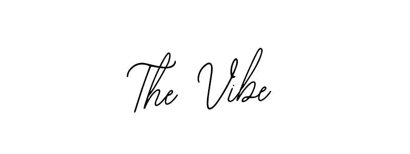 Design your own signature with our free online signature maker. With this signature software, you can create a handwritten (Bearetta-2O07w) signature for name The Vibe. The Vibe signature style 12 images and pictures png