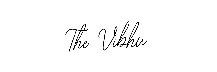 The best way (Bearetta-2O07w) to make a short signature is to pick only two or three words in your name. The name The Vibhu include a total of six letters. For converting this name. The Vibhu signature style 12 images and pictures png