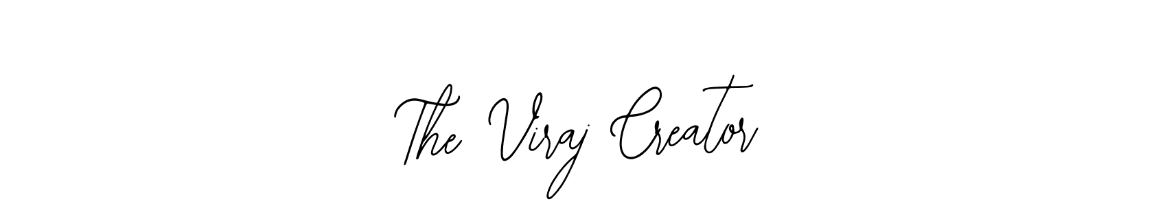 Also You can easily find your signature by using the search form. We will create The Viraj Creator name handwritten signature images for you free of cost using Bearetta-2O07w sign style. The Viraj Creator signature style 12 images and pictures png