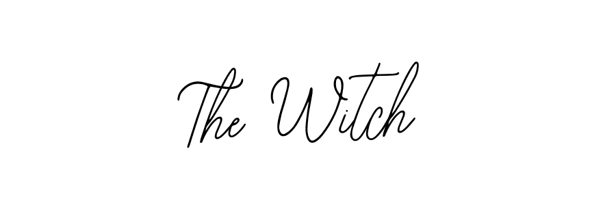 Make a beautiful signature design for name The Witch. With this signature (Bearetta-2O07w) style, you can create a handwritten signature for free. The Witch signature style 12 images and pictures png