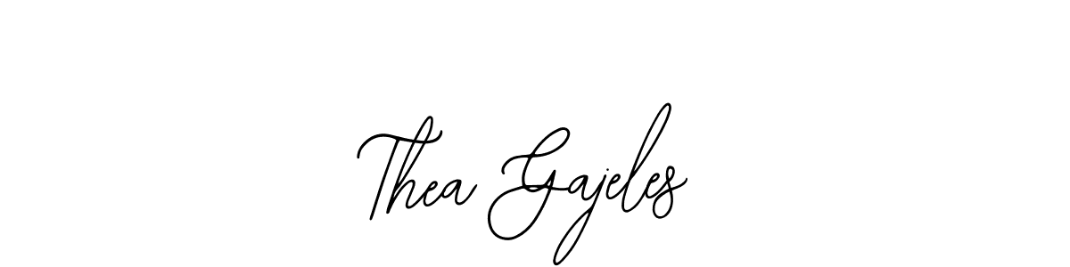 This is the best signature style for the Thea Gajeles name. Also you like these signature font (Bearetta-2O07w). Mix name signature. Thea Gajeles signature style 12 images and pictures png