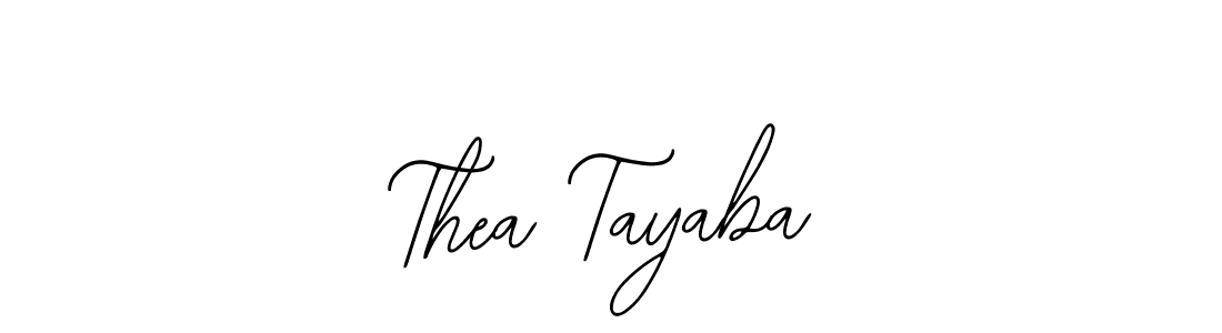 It looks lik you need a new signature style for name Thea Tayaba. Design unique handwritten (Bearetta-2O07w) signature with our free signature maker in just a few clicks. Thea Tayaba signature style 12 images and pictures png