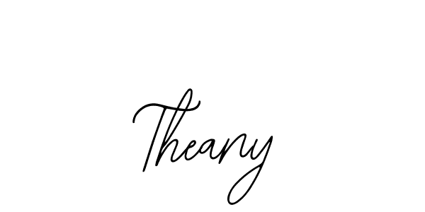 if you are searching for the best signature style for your name Theany. so please give up your signature search. here we have designed multiple signature styles  using Bearetta-2O07w. Theany signature style 12 images and pictures png