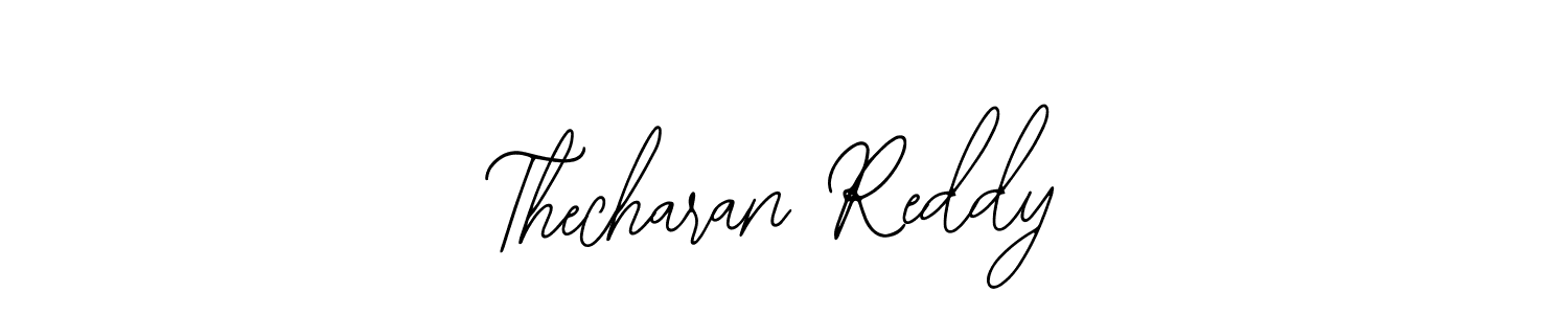if you are searching for the best signature style for your name Thecharan Reddy. so please give up your signature search. here we have designed multiple signature styles  using Bearetta-2O07w. Thecharan Reddy signature style 12 images and pictures png