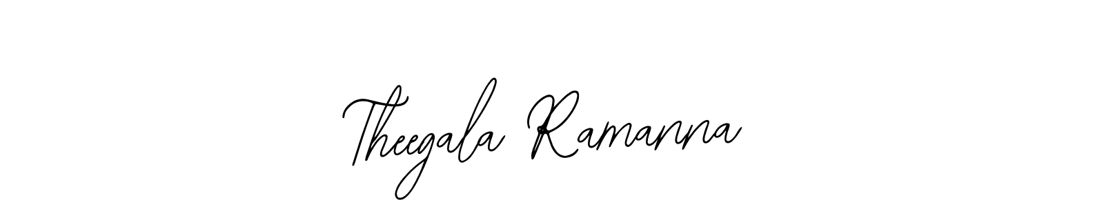 Create a beautiful signature design for name Theegala Ramanna. With this signature (Bearetta-2O07w) fonts, you can make a handwritten signature for free. Theegala Ramanna signature style 12 images and pictures png