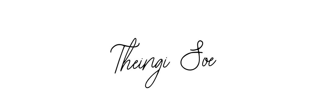 Similarly Bearetta-2O07w is the best handwritten signature design. Signature creator online .You can use it as an online autograph creator for name Theingi Soe. Theingi Soe signature style 12 images and pictures png