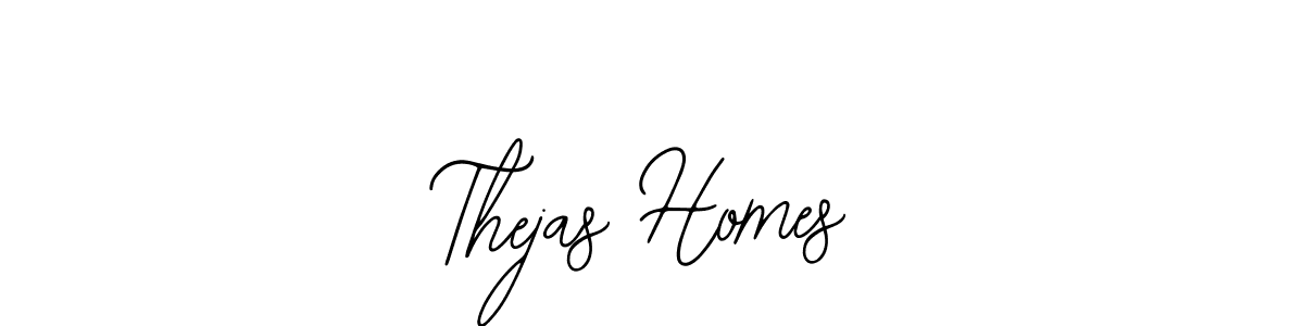 Also we have Thejas Homes name is the best signature style. Create professional handwritten signature collection using Bearetta-2O07w autograph style. Thejas Homes signature style 12 images and pictures png