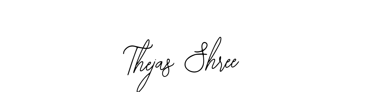 Also we have Thejas Shree name is the best signature style. Create professional handwritten signature collection using Bearetta-2O07w autograph style. Thejas Shree signature style 12 images and pictures png