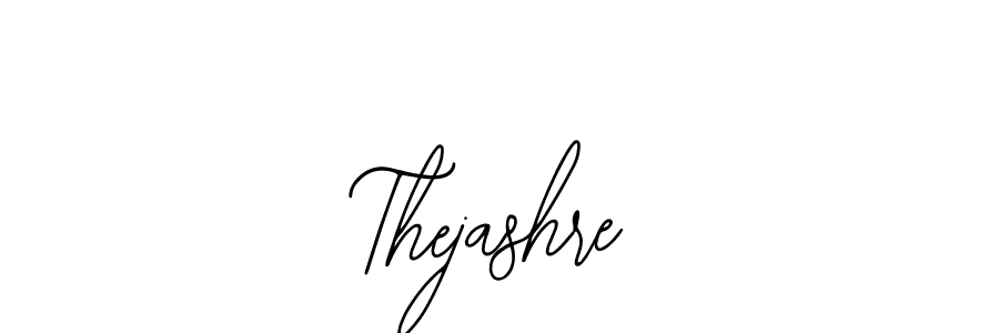 Thejashre stylish signature style. Best Handwritten Sign (Bearetta-2O07w) for my name. Handwritten Signature Collection Ideas for my name Thejashre. Thejashre signature style 12 images and pictures png