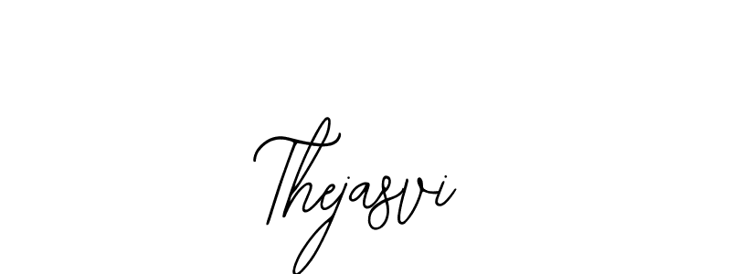 How to Draw Thejasvi signature style? Bearetta-2O07w is a latest design signature styles for name Thejasvi. Thejasvi signature style 12 images and pictures png