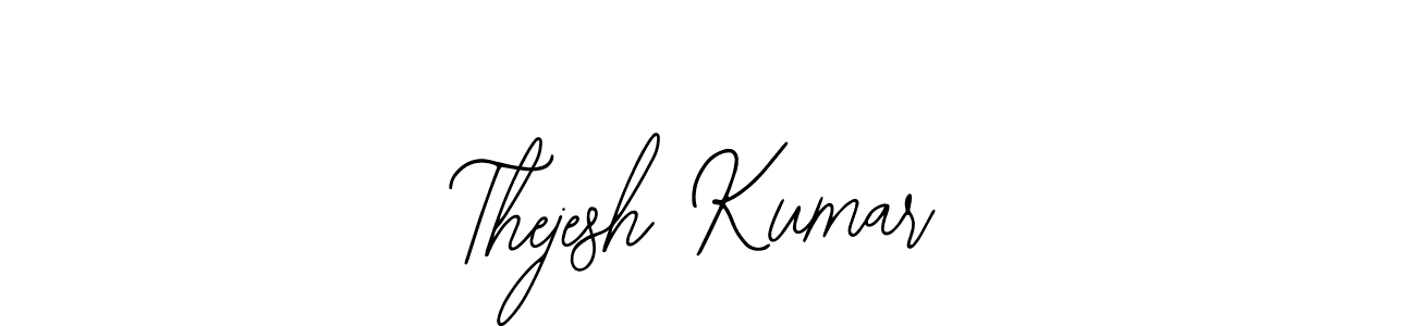 Similarly Bearetta-2O07w is the best handwritten signature design. Signature creator online .You can use it as an online autograph creator for name Thejesh Kumar. Thejesh Kumar signature style 12 images and pictures png