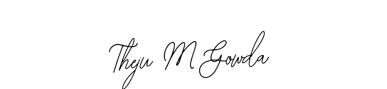 Once you've used our free online signature maker to create your best signature Bearetta-2O07w style, it's time to enjoy all of the benefits that Theju M Gowda name signing documents. Theju M Gowda signature style 12 images and pictures png