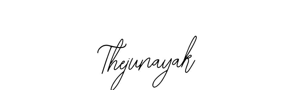 How to Draw Thejunayak signature style? Bearetta-2O07w is a latest design signature styles for name Thejunayak. Thejunayak signature style 12 images and pictures png