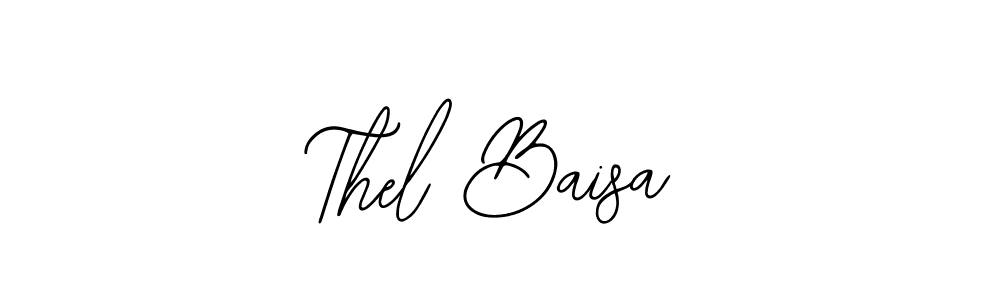 The best way (Bearetta-2O07w) to make a short signature is to pick only two or three words in your name. The name Thel Baisa include a total of six letters. For converting this name. Thel Baisa signature style 12 images and pictures png