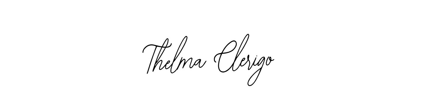 Similarly Bearetta-2O07w is the best handwritten signature design. Signature creator online .You can use it as an online autograph creator for name Thelma Clerigo. Thelma Clerigo signature style 12 images and pictures png