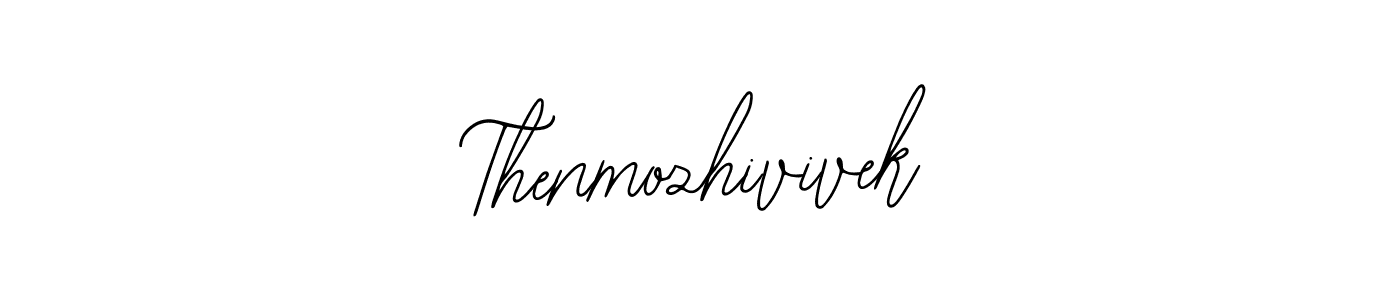 Make a beautiful signature design for name Thenmozhivivek. Use this online signature maker to create a handwritten signature for free. Thenmozhivivek signature style 12 images and pictures png