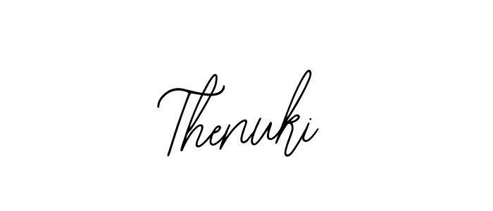 Thenuki stylish signature style. Best Handwritten Sign (Bearetta-2O07w) for my name. Handwritten Signature Collection Ideas for my name Thenuki. Thenuki signature style 12 images and pictures png