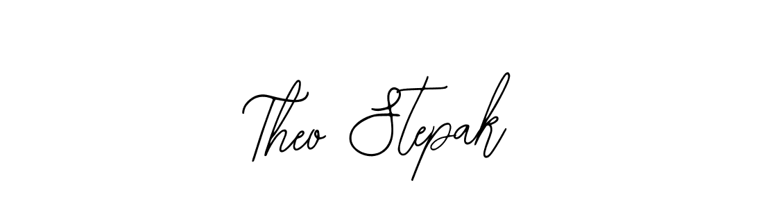 Create a beautiful signature design for name Theo Stepak. With this signature (Bearetta-2O07w) fonts, you can make a handwritten signature for free. Theo Stepak signature style 12 images and pictures png