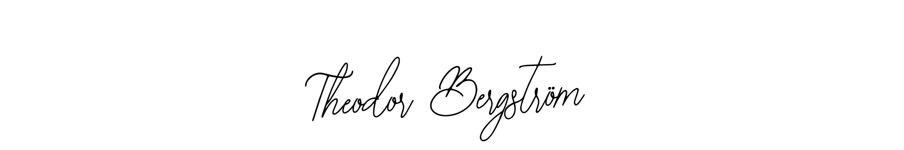 Best and Professional Signature Style for Theodor Bergström. Bearetta-2O07w Best Signature Style Collection. Theodor Bergström signature style 12 images and pictures png