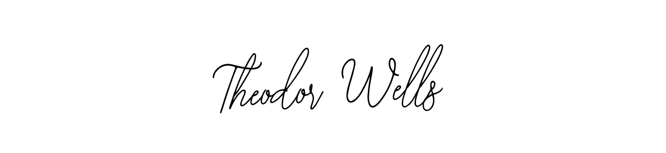Similarly Bearetta-2O07w is the best handwritten signature design. Signature creator online .You can use it as an online autograph creator for name Theodor Wells. Theodor Wells signature style 12 images and pictures png