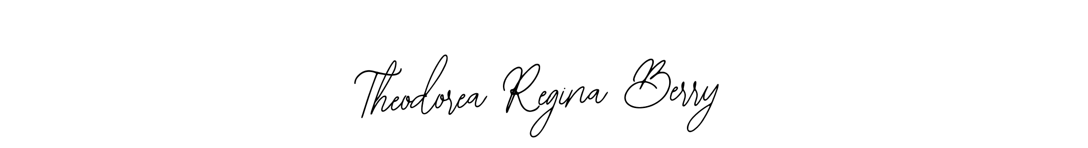 if you are searching for the best signature style for your name Theodorea Regina Berry. so please give up your signature search. here we have designed multiple signature styles  using Bearetta-2O07w. Theodorea Regina Berry signature style 12 images and pictures png