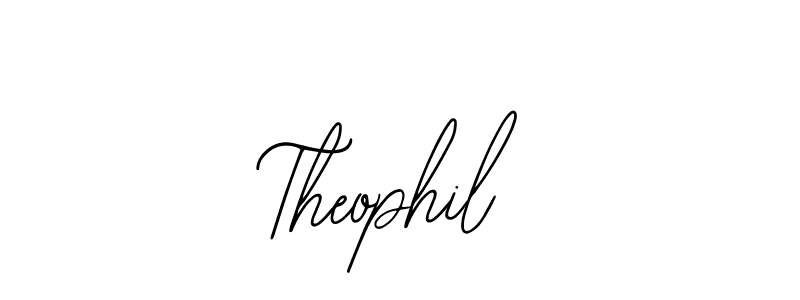 Design your own signature with our free online signature maker. With this signature software, you can create a handwritten (Bearetta-2O07w) signature for name Theophil. Theophil signature style 12 images and pictures png