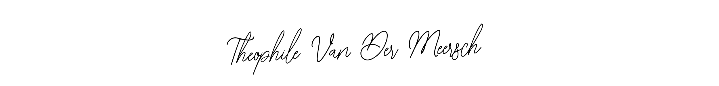 Similarly Bearetta-2O07w is the best handwritten signature design. Signature creator online .You can use it as an online autograph creator for name Theophile Van Der Meersch. Theophile Van Der Meersch signature style 12 images and pictures png