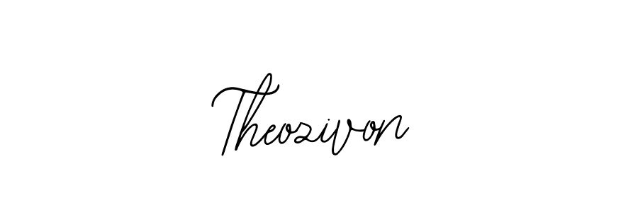 How to Draw Theozivon signature style? Bearetta-2O07w is a latest design signature styles for name Theozivon. Theozivon signature style 12 images and pictures png