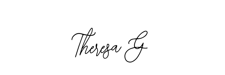 You can use this online signature creator to create a handwritten signature for the name Theresa G. This is the best online autograph maker. Theresa G signature style 12 images and pictures png