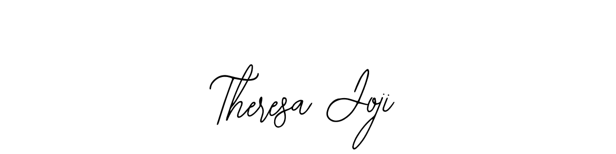You should practise on your own different ways (Bearetta-2O07w) to write your name (Theresa Joji) in signature. don't let someone else do it for you. Theresa Joji signature style 12 images and pictures png