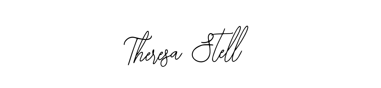 How to make Theresa Stell signature? Bearetta-2O07w is a professional autograph style. Create handwritten signature for Theresa Stell name. Theresa Stell signature style 12 images and pictures png