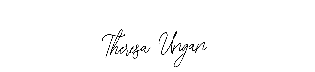 Similarly Bearetta-2O07w is the best handwritten signature design. Signature creator online .You can use it as an online autograph creator for name Theresa Ungan. Theresa Ungan signature style 12 images and pictures png