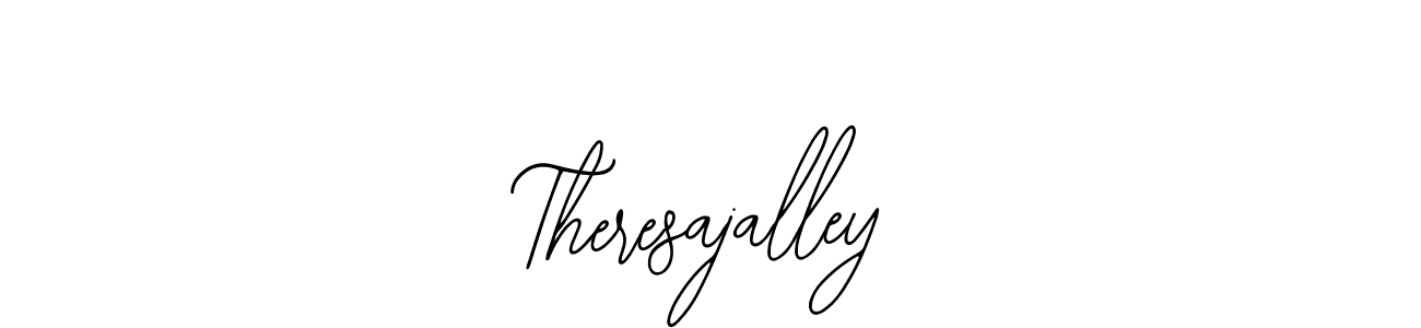 Theresajalley stylish signature style. Best Handwritten Sign (Bearetta-2O07w) for my name. Handwritten Signature Collection Ideas for my name Theresajalley. Theresajalley signature style 12 images and pictures png
