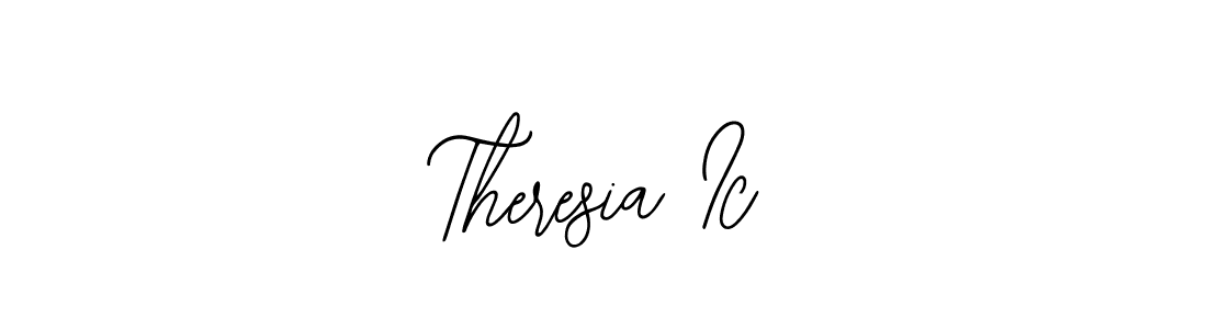 Make a beautiful signature design for name Theresia Ic. With this signature (Bearetta-2O07w) style, you can create a handwritten signature for free. Theresia Ic signature style 12 images and pictures png