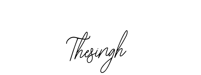 Make a beautiful signature design for name Thesingh. Use this online signature maker to create a handwritten signature for free. Thesingh signature style 12 images and pictures png