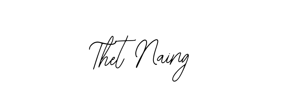 Make a beautiful signature design for name Thet Naing. Use this online signature maker to create a handwritten signature for free. Thet Naing signature style 12 images and pictures png