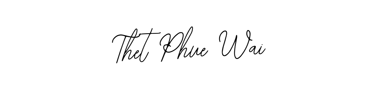 It looks lik you need a new signature style for name Thet Phue Wai. Design unique handwritten (Bearetta-2O07w) signature with our free signature maker in just a few clicks. Thet Phue Wai signature style 12 images and pictures png