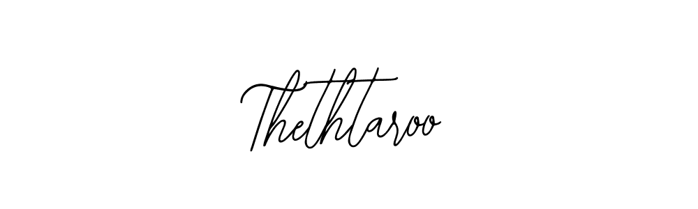 The best way (Bearetta-2O07w) to make a short signature is to pick only two or three words in your name. The name Thethtaroo include a total of six letters. For converting this name. Thethtaroo signature style 12 images and pictures png