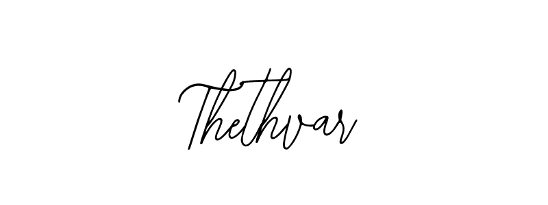 Create a beautiful signature design for name Thethvar. With this signature (Bearetta-2O07w) fonts, you can make a handwritten signature for free. Thethvar signature style 12 images and pictures png